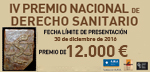 IV PREMIO NACIONAL DE DERECHO SANITARIO