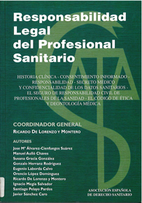 RESPONSABILIDAD LEGAL DEL PROFESIONAL SANITARIO